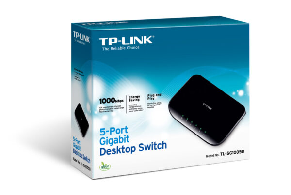4-657 TP-Link TL-SG1005D 5x Gigabit Desktop Switch