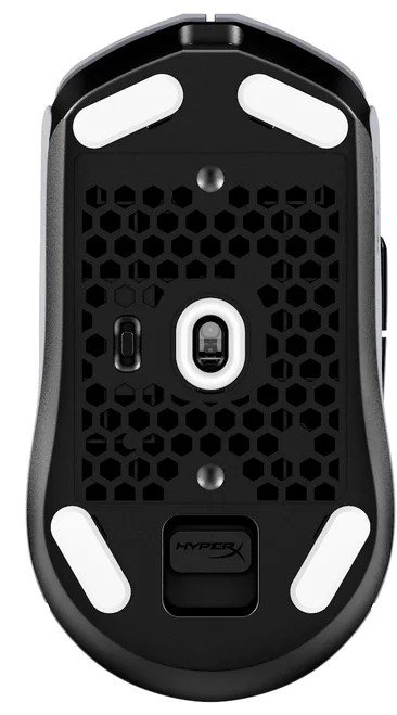 HyperX Pulsefire Haste 2 Pro/Herní/Optická/Pro praváky/26 000 DPI/USB+BT/Šedá