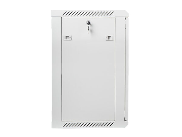 Nástěnný rack 19'' 15U 600X450mm šedý flat pack