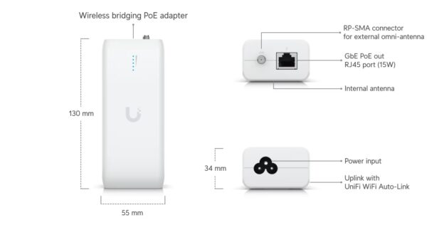 4-788 Ubiquiti UDB - UniFi Device Bridge