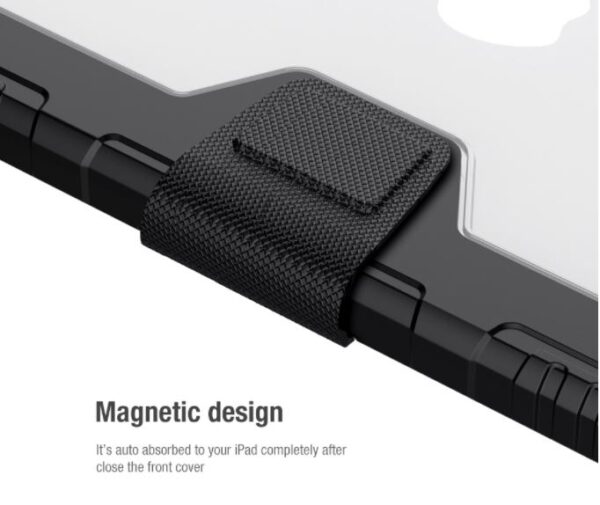 4-814 Nillkin Bumper PRO Protective Stand Case pro iPad 10.2 2019/2020/2021 Black