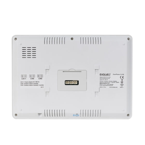 EVOLVEO DoorPhone 10-2W - 2 drátový videotelefon s aplikací 32GB pamětí