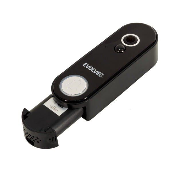 4-929 EVOLVEO DoorPhone W7, Sada domácího bezdrátového videotelefonu s WiFi černý stříbrný monitor