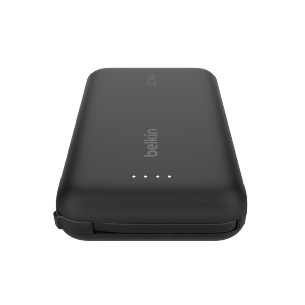 4-963 Belkin 10k powerbanka PD 20W USB-C, černá