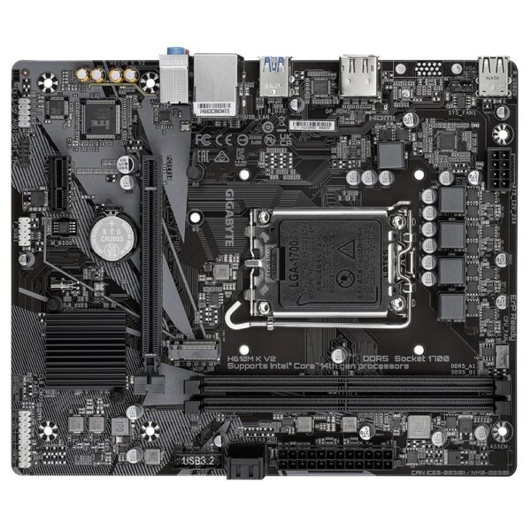 4-982 GIGABYTE H610M K V2/LGA 1700/mATX