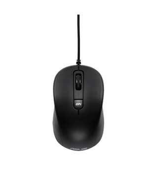 ASUS MU101C/Kancelářská/Optická/3 200 DPI/Drátová USB/Černá