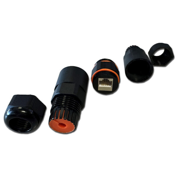 DATACOM Spojka STP CAT6A  2xRJ45 (8p8c) přímá OUTDOOR