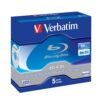 43748_3D_s VERBATIM BD-R DL(5-Pack)Jewel/6x/50GB