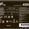 450W FSP HYPER 80+ PRO/450W/ATX 3.0/80PLUS Bronze 230V/Bulk