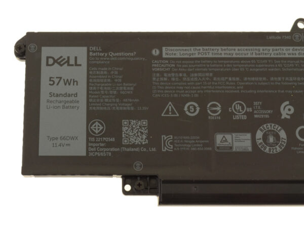 Dell Baterie 3-cell 57W/HR LI-ION pro Latitude