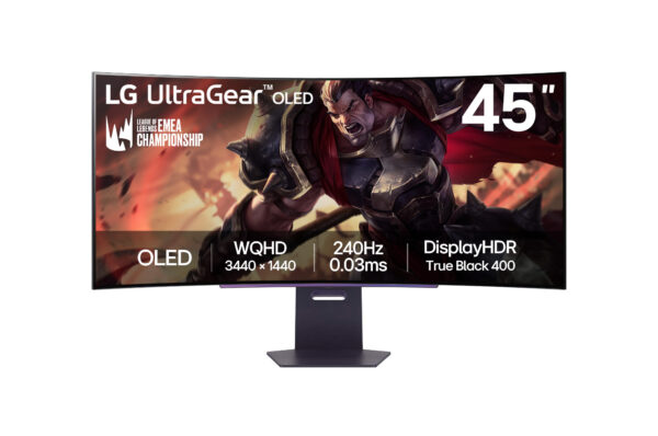 LG UltraGear/45GS95QE-B/44,5"/OLED/3440x1440/240Hz/0,03ms/Black/2R