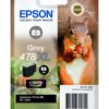 Epson Singlepack Grey 478XL Claria Photo HD Ink