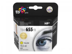Ink. kazeta TB kompatibilní s HP 655, Yellow, ref.