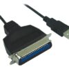 49_s-1 PremiumCord USB printer kabel USB na paralelní port LPT (CEN36M)