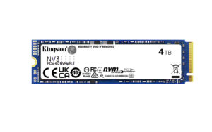 Kingston NV3/4TB/SSD/0/SAS/M.2 NVMe/5R