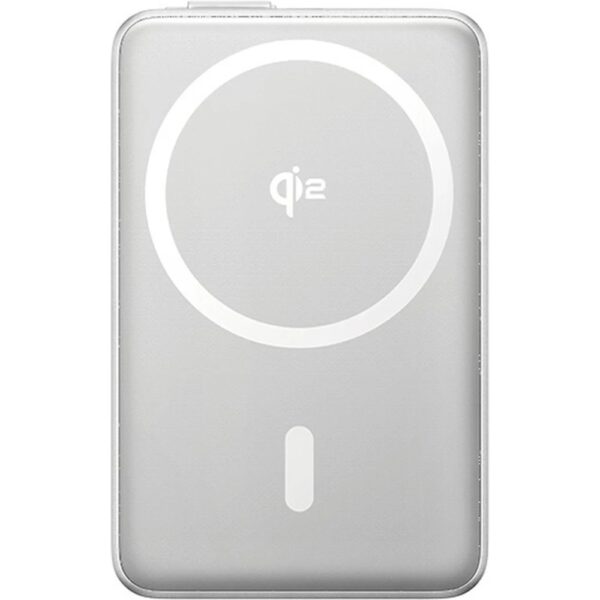 Baseus Powerbanka PicoGo Qi2 10000mAh 45W s kabelem USB-C šedá