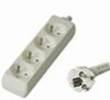 Prodlužovací přívod 230V, 5m, 4 zásuvky