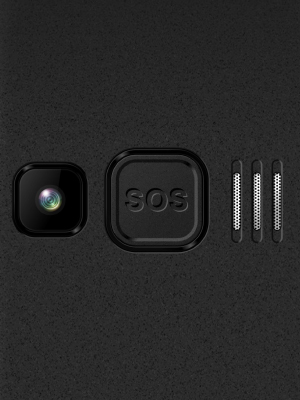 5-12 EVOLVEO EasyPhone EG, telefon pro seniory, nabíjecí stojánek a adaptér, černý