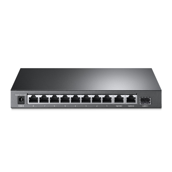 5-14 TP-Link TL-SL1311MP 8xFE POE+ 124W 2xGb nonPOE,1xSFP CCTV switch