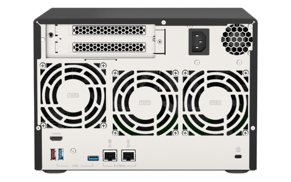 QNAP TVS-675-8G (8core 2,5GHz / 8GB RAM / 6xSATA / 2xM.2 NVMe slot / 2xPCIe / 2x2,5GbE / 1x HDMI 4K)