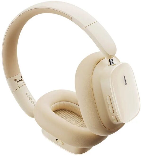 Baseus Bowie H1i/ANC/Jack/Drát/BT/Bezdrát/Bílá