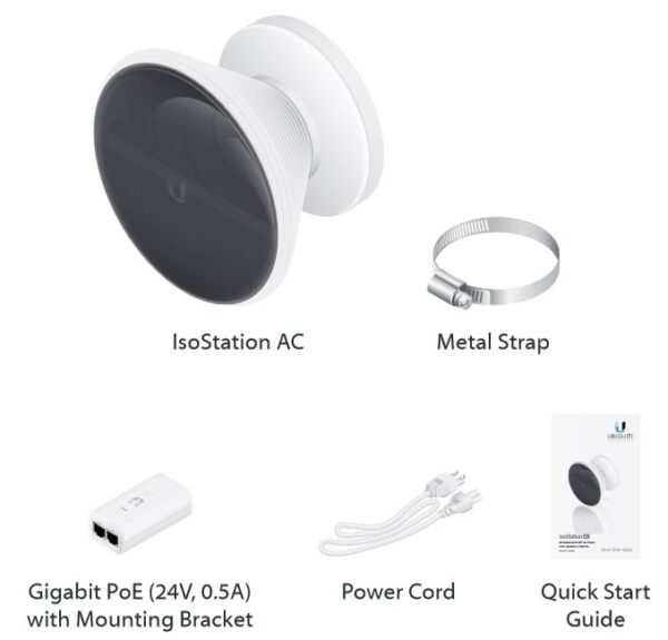 5-497 Ubiquiti IS-5AC - 5 GHz IsoStation AC, airMAX AC, 45°