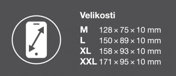 ALIGATOR Pouzdro UNI-POCKET, vel.XL(158*93) černá