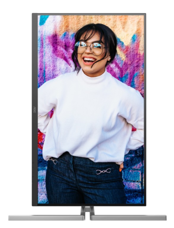 5-768 AOC/U32U3CV/32"/IPS/4K UHD/60Hz/4ms/Blck-Slvr/3R