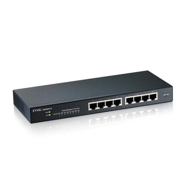 ZYXEL 8xGb IPv6 fanless switch GS1900-8 v2