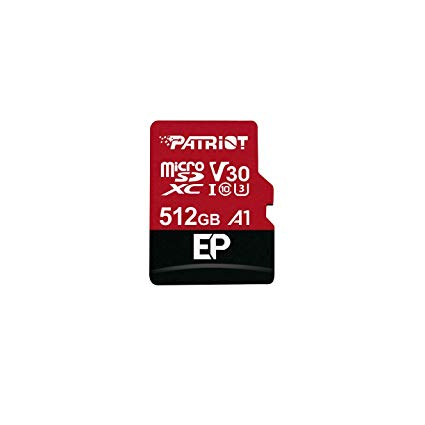 510VIFbRKjL-_SX425__s Patriot V30 A1/micro SDXC/512GB/UHS-I U3 / Class 10/+ Adaptér