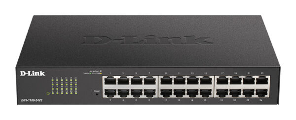 5120247201n_s D-Link DGS-1100-24V2 24-port Gigabit Smart switch