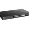 D-Link DGS-1250-28XMP/E 24-port Gigabit PoE Smart Managed Switch with 4x 10G SFP+ ports, 370Watts