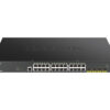 D-Link DGS-1250-28XMP/E 24-port Gigabit PoE Smart Managed Switch with 4x 10G SFP+ ports, 370Watts