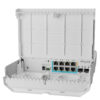 MikroTik CSS610-1Gi-7R-2S+OUT, netPower Lite 7R reverzní PoE switch