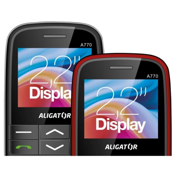 ALIGATOR A770 Senior červený + stol.nab.