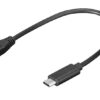 PremiumCord adaptér USB-C - microUSB 2.0, 0,2m