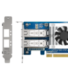 QNAP QXG-25G2SF-CX6 - 25GbE (2porty) PCIe karta; nízký profil; PCIe Gen4 x8