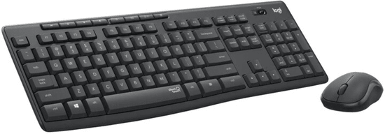 550-1 PROMO bezdrátový Logitech MK295,graphite CZ/SK