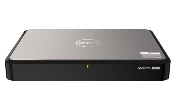 QNAP HS-264-8G (4core 2,9GHz, 8GB RAM, 2x SATA, 2x 2,5GbE, 2x HDMI 4K, 2x USB, tichý)