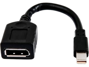 HP Single miniDP-to-DP Adapter Cable (Quadro P400/P620/P1000/Radeon WX2100/3100/4100)