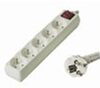 5zasuvka-3 Prodlužovací přívod 230V, 2m, 5 zásuvek + vypínač