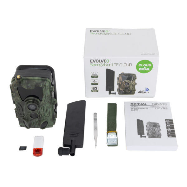 EVOLVEO StrongVision LTE CLOUD,Fotopast s 4G, CLOUD/EMAIL, 32GB