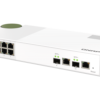 QNAP řízený switch QSW-M2108-2C (8x 2,5GbE RJ45 a 2x kombinované 10GbE SFP+ / RJ-45)