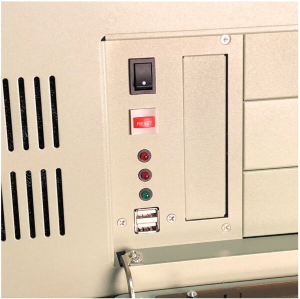 6-343 DATACOM 19" Case IPC 4U/585mm šedý bez PSU