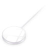 6-377 ALIGATOR bezdrátová nabíječka ALIGATOR Mag-Pad, určeno pro MagSafe, 15W, bílá