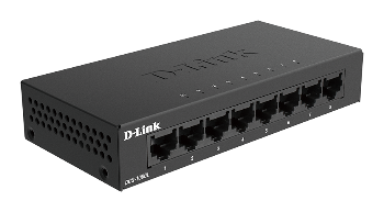 D-Link DGS-108GL Kovový 8-portový Gigabit stolní switch