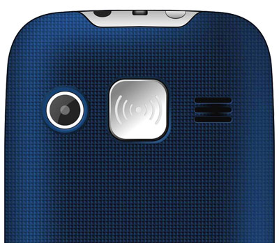 EVOLVEO EasyPhone XR, mobilní telefon pro seniory s nabíjecím stojánkem, modrá