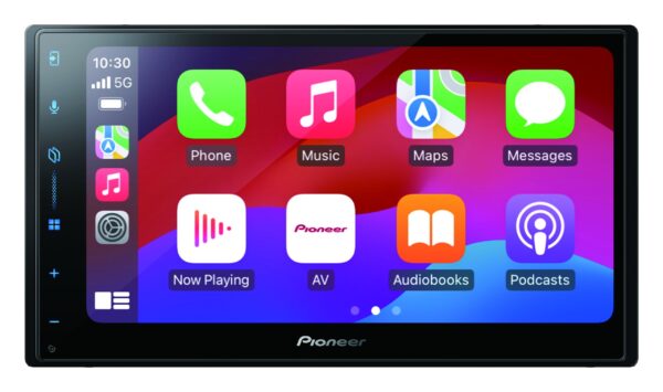 6.-SPH-DA77DAB_Apple-CarPlay_02 Pioneer SPH-DA77DAB autorádio 2DIN, 6,8" LCD, DAB+, CarPlay, Android Auto, Wi-Fi, Bluetooth