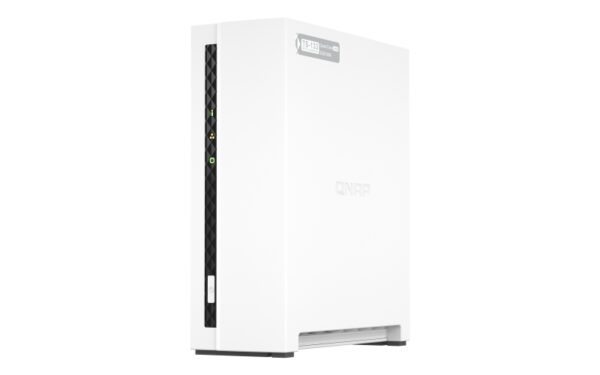 QNAP TS-133 (4core 1,8GHz + NPU, 2GB DDR4 RAM, 1x SATA, 1x GbE, 1x USB 2.0, 1x USB 3.2)