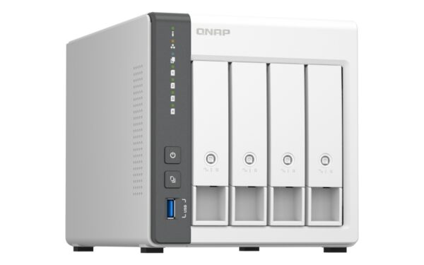 QNAP TS-433-4G (ARM 4core 2,0GHz, 4GB RAM, 4x SATA, 1x GbE, 1x 2,5GbE, 2x USB 2.0, 1x USB 3.2)